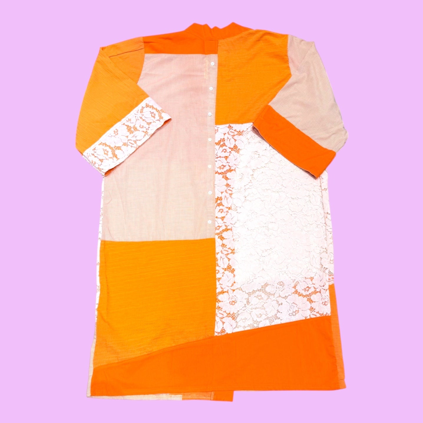 Patchwork Orange Jacket