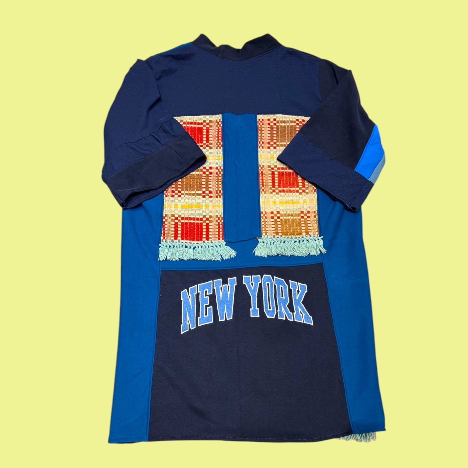 Patchwork New York Coat