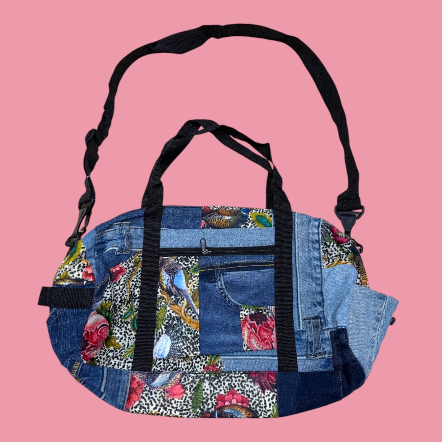 Patchwork Extra Luggage Bag
