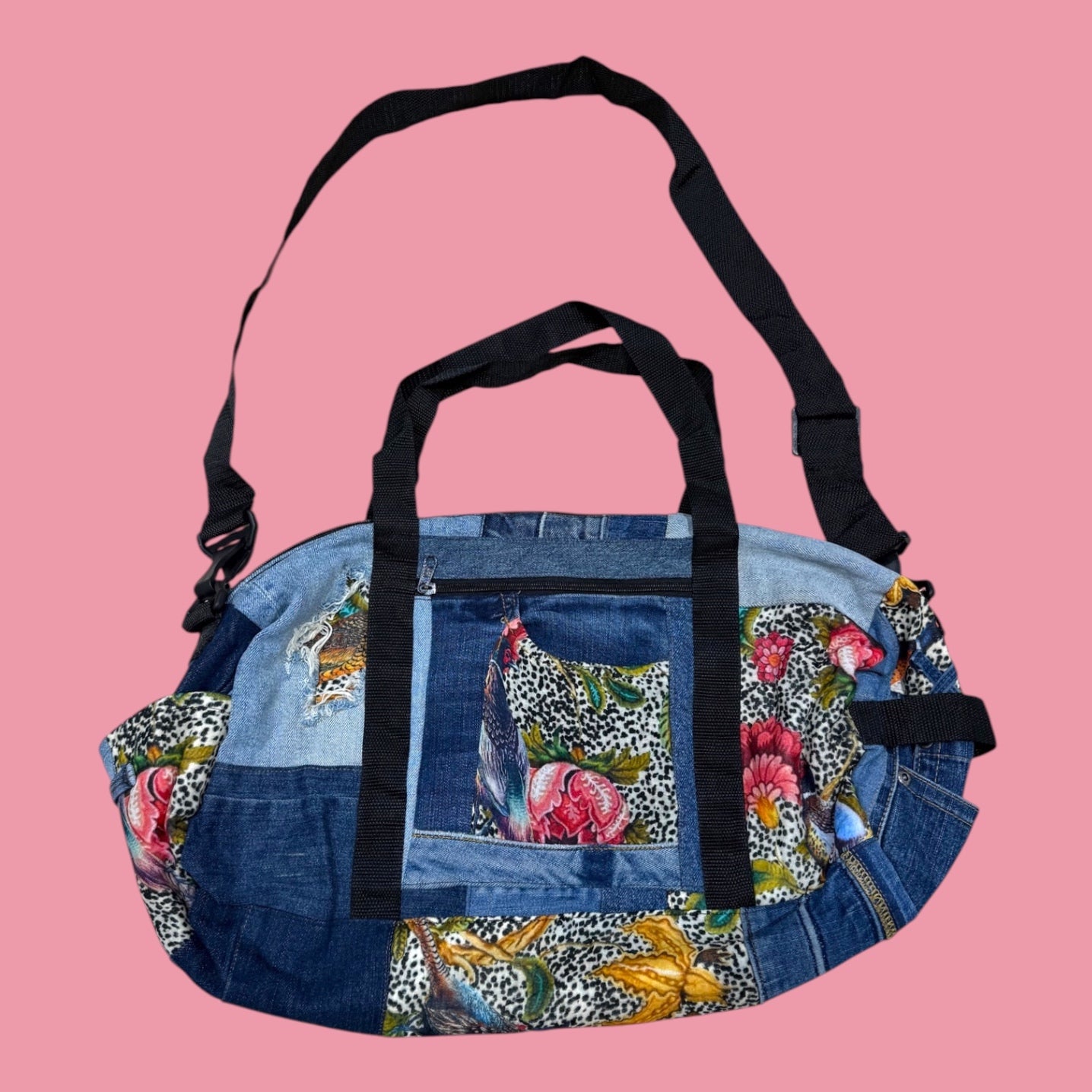 Patchwork Extra Luggage Bag