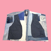 Denim Suit Poncho