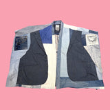 Denim Suit Poncho