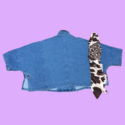 Denim Short Kimono