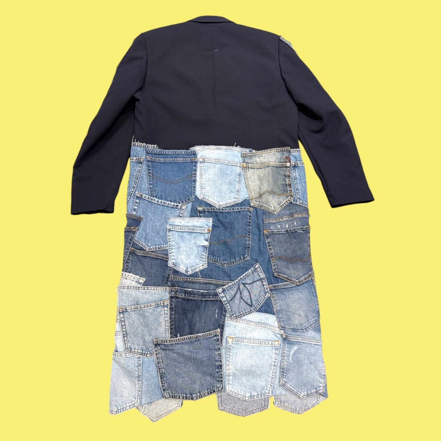 Denim Blazer Coat