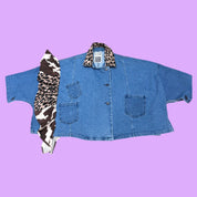 Denim Short Kimono