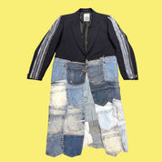 Denim Blazer Coat