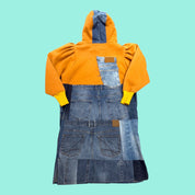 ULKA Dress Brown Blue