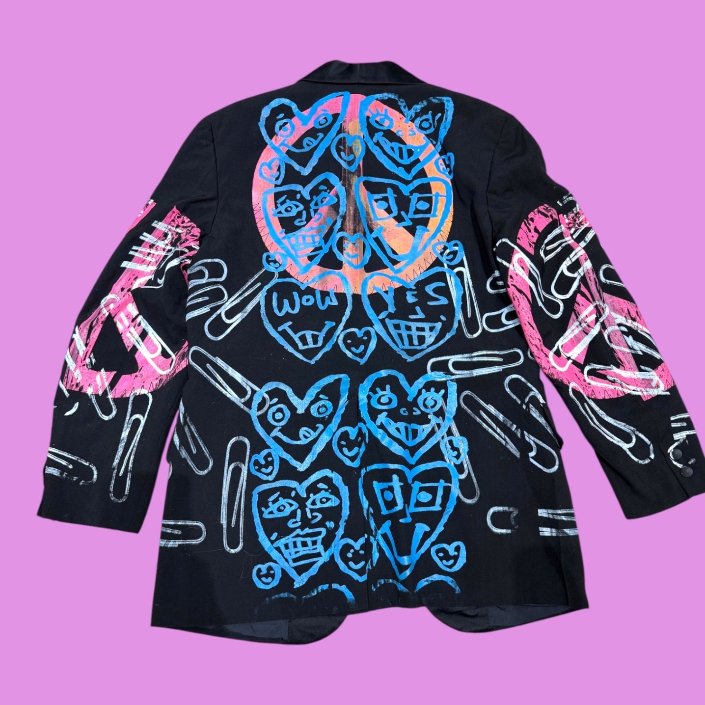 Snow Milk Peace Blazer