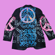 Snow Milk Peace Blazer