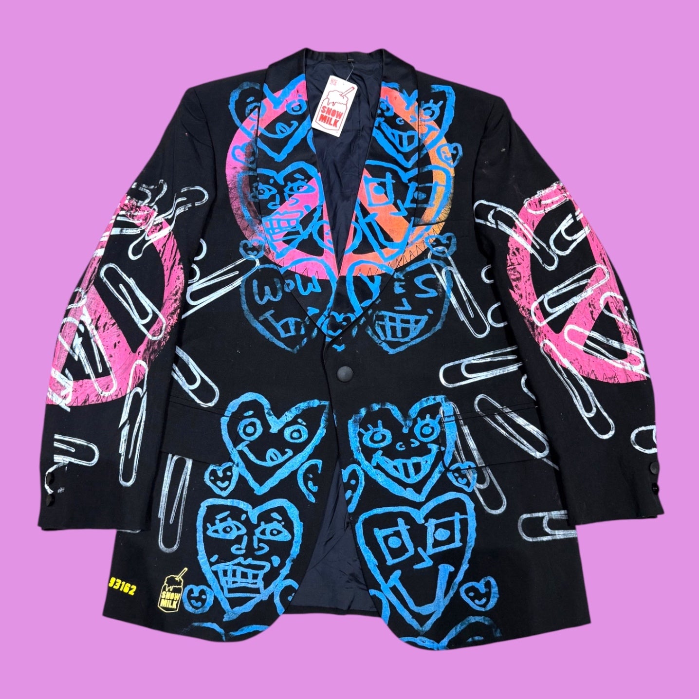 Snow Milk Peace Blazer
