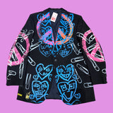 Snow Milk Peace Blazer