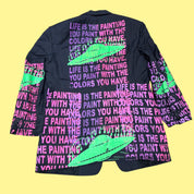 Snow Milk Spaceship Blazer