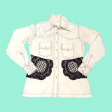 Black & White Stitched Shirt