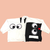 Googly Eye Sweatshirt Jacket