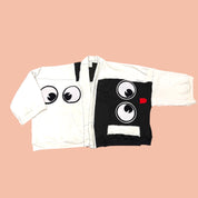 Googly Eye Sweatshirt Jacket