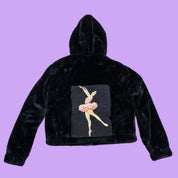 Ballerina Faux Fur Coat