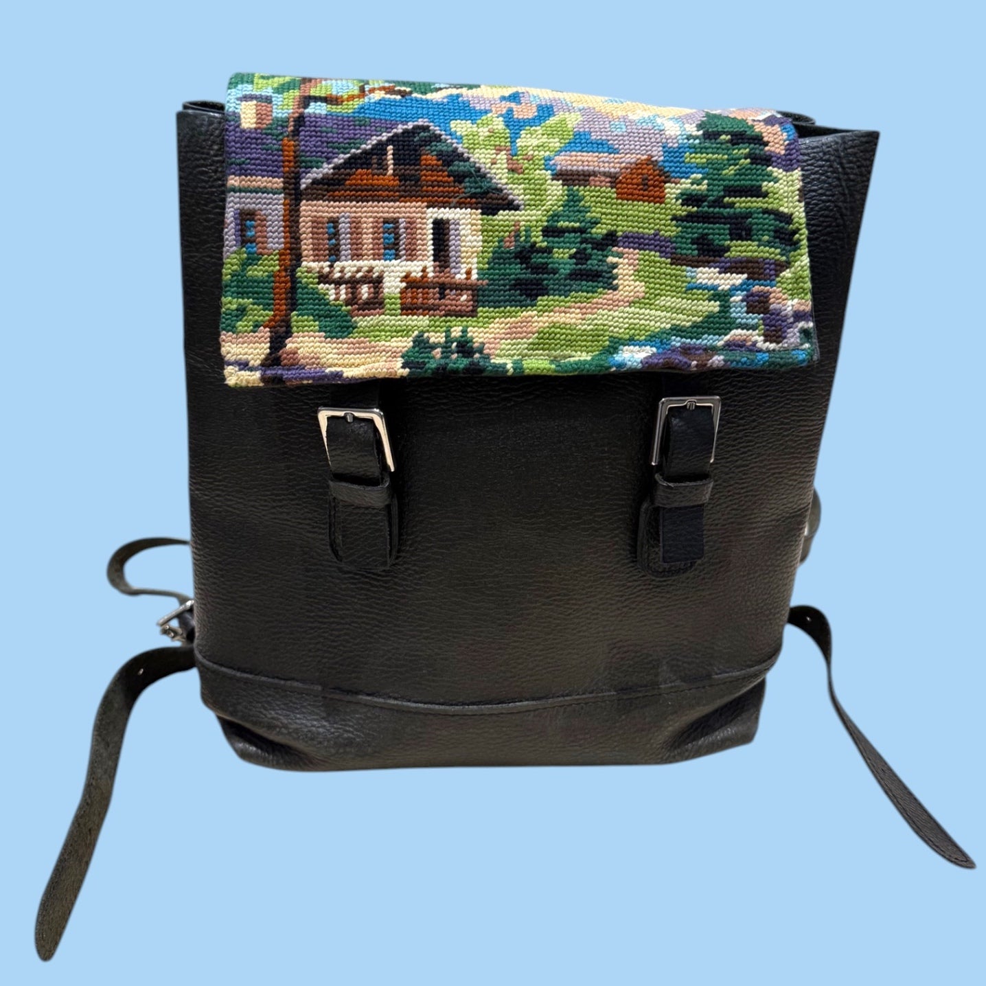 Needlepoint Backpack