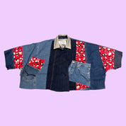 ULKA Jacket L Blue Red