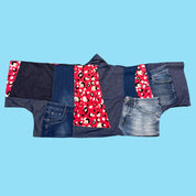 ULKA Jacket L Blue Red