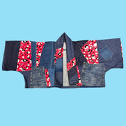 ULKA Jacket L Blue Red