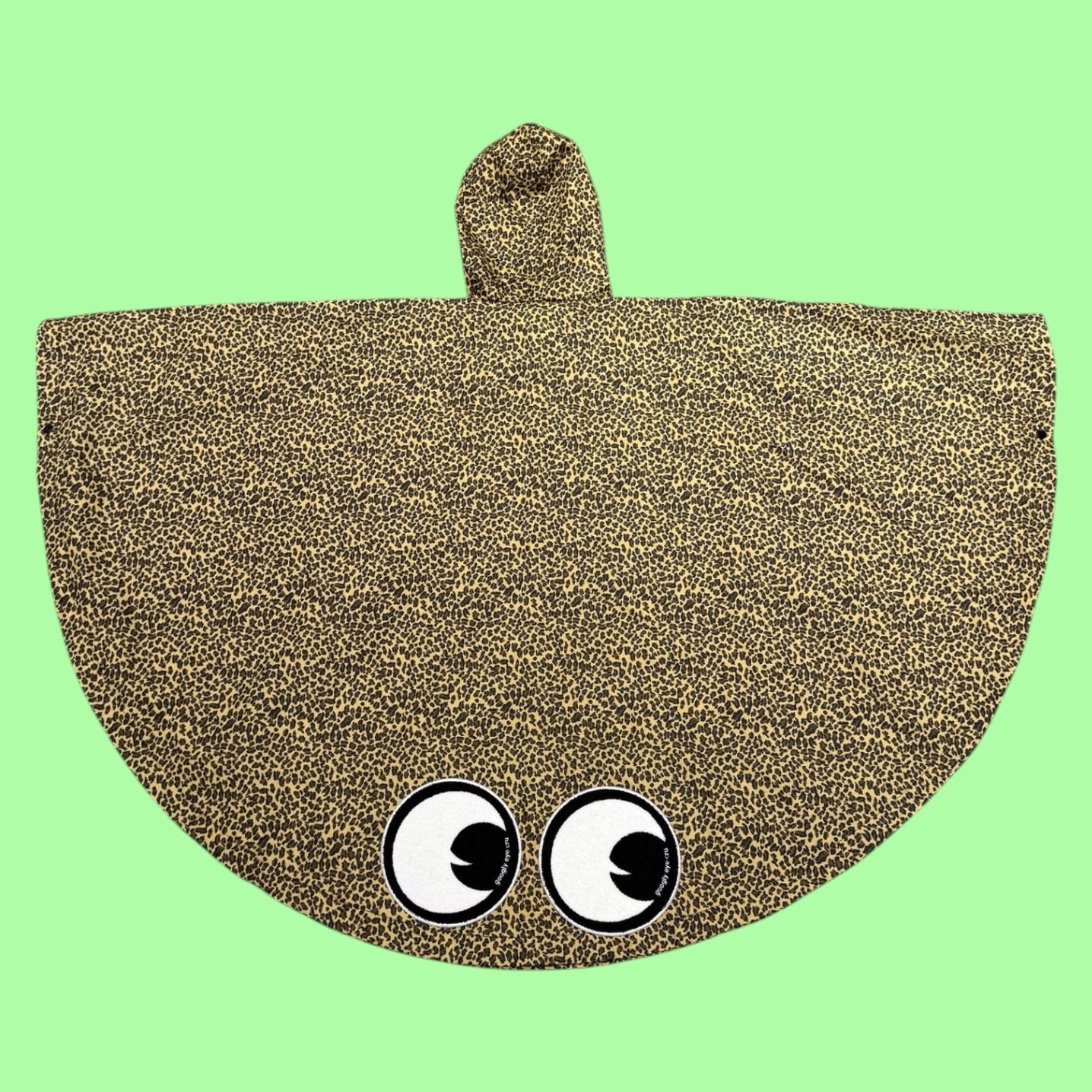 Googly Eye Cru Rain Poncho