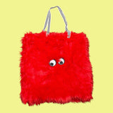 Faux Fur Googly Eye Tote