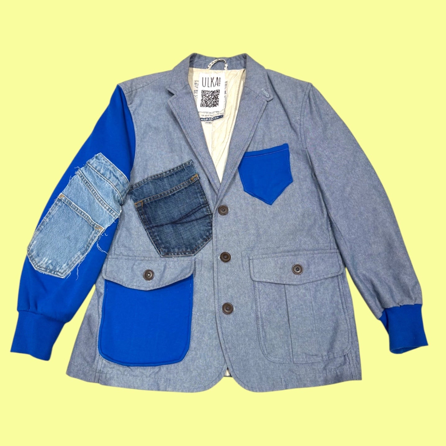 ULKA Blazer L Blue Grey