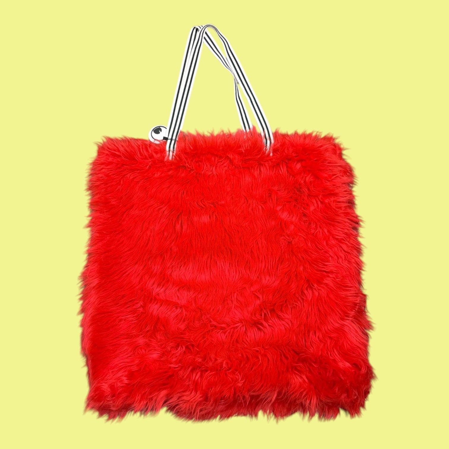 Faux Fur Googly Eye Tote