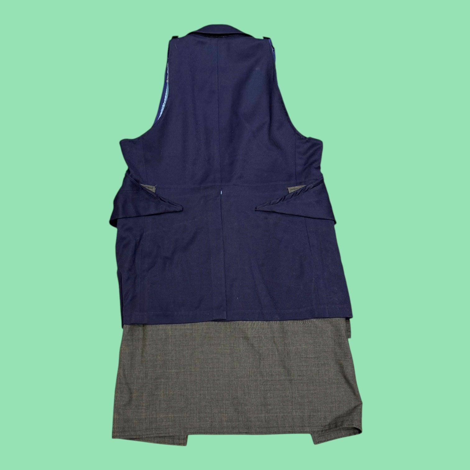 Sleeveless Reworked Blazer