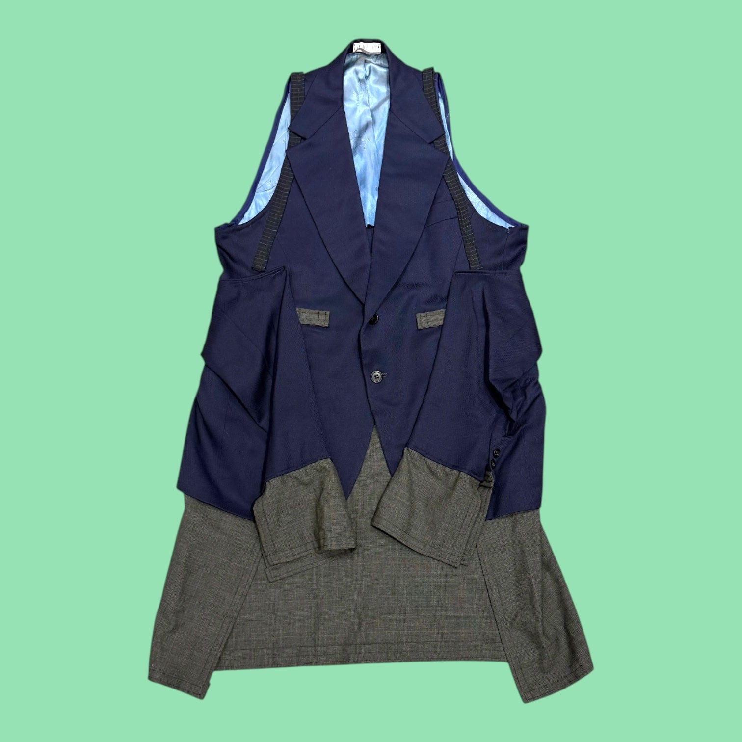 Sleeveless Reworked Blazer