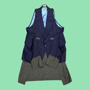 Sleeveless Reworked Blazer