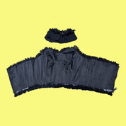 Boned Ruffle Corset & Choker