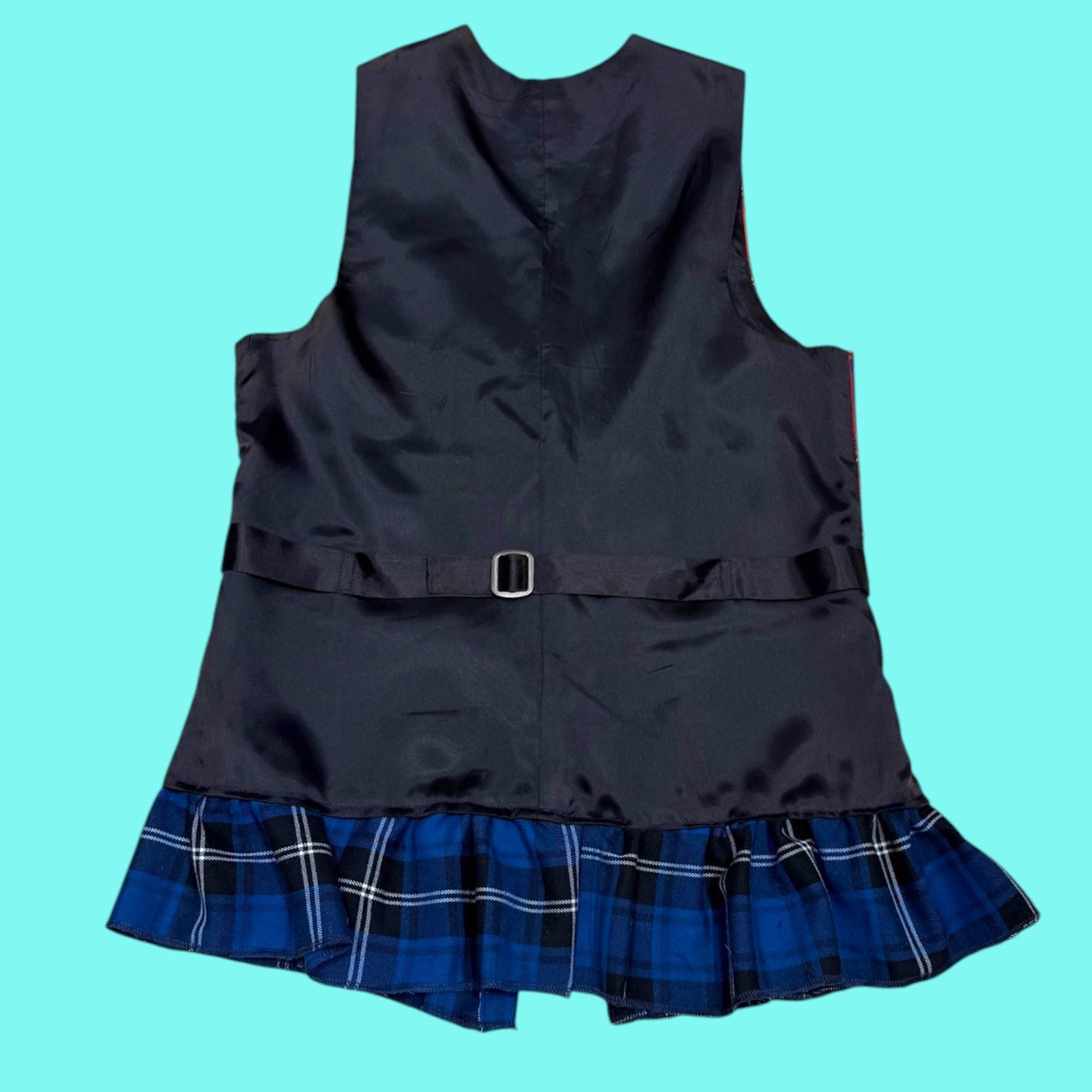 Red Plaid Vest
