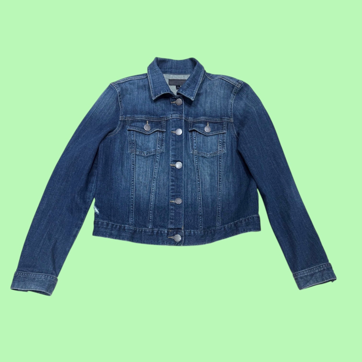 Mexican Embroidery Jean Jacket
