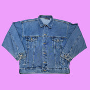 Ballet Needlepoint Jean Jacket