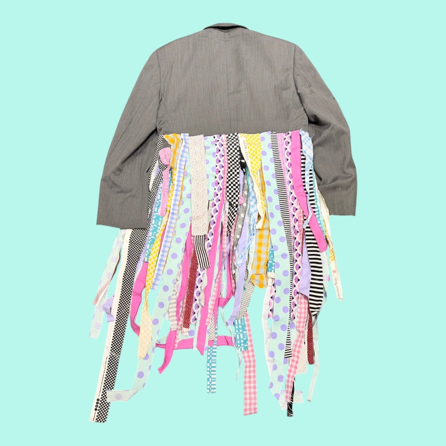 Fabric Strip Blazer