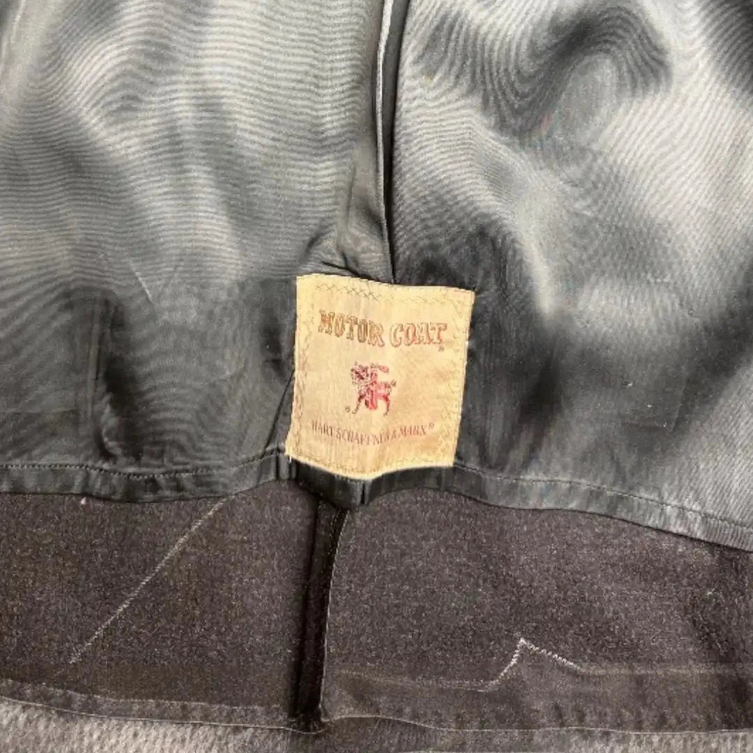 Vintage 50's Wool Coat with Patches