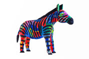 Zebra Flip Flop Sculpture - Wholesale: Medium