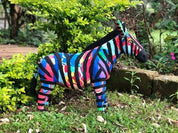 Zebra Flip Flop Sculpture - Wholesale: Medium