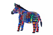 Zebra Flip Flop Sculpture - Wholesale: Medium