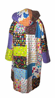 Patchwork Quilt Hooded Coat