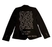 Anne Sexton Poem Blazer