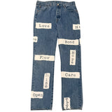 Positive Words Levi's Jeans