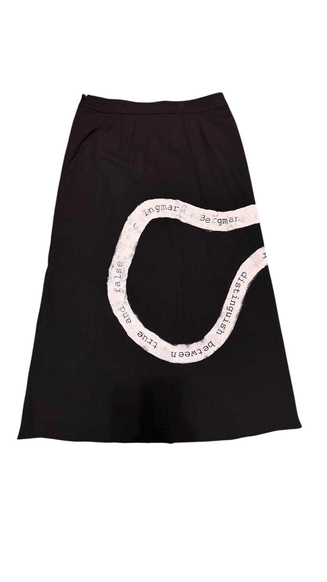 Ingmar Bergmen Quote Skirt