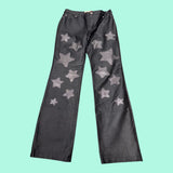 Ocular Star Leather Pants