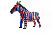 Zebra Flip Flop Sculpture - Wholesale: Medium