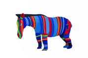 Zebra Flip Flop Sculpture - Wholesale: Medium