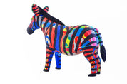 Zebra Flip Flop Sculpture - Wholesale: Medium
