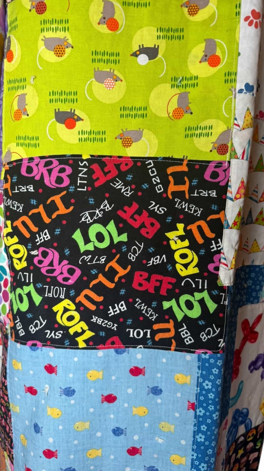 Patchwork Quilt Hooded Coat