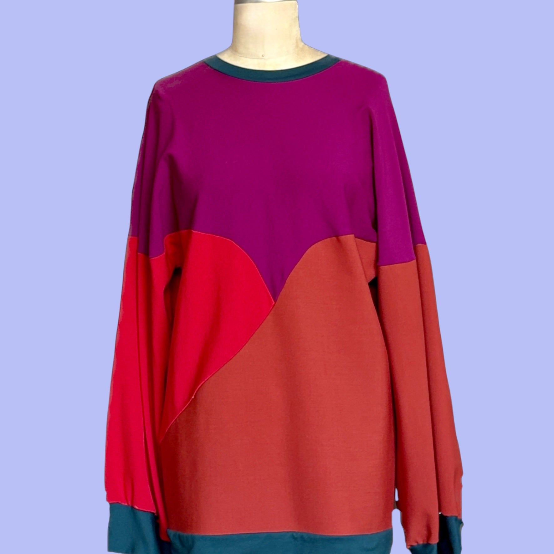 Lizzy Gee Patchwork Sweater